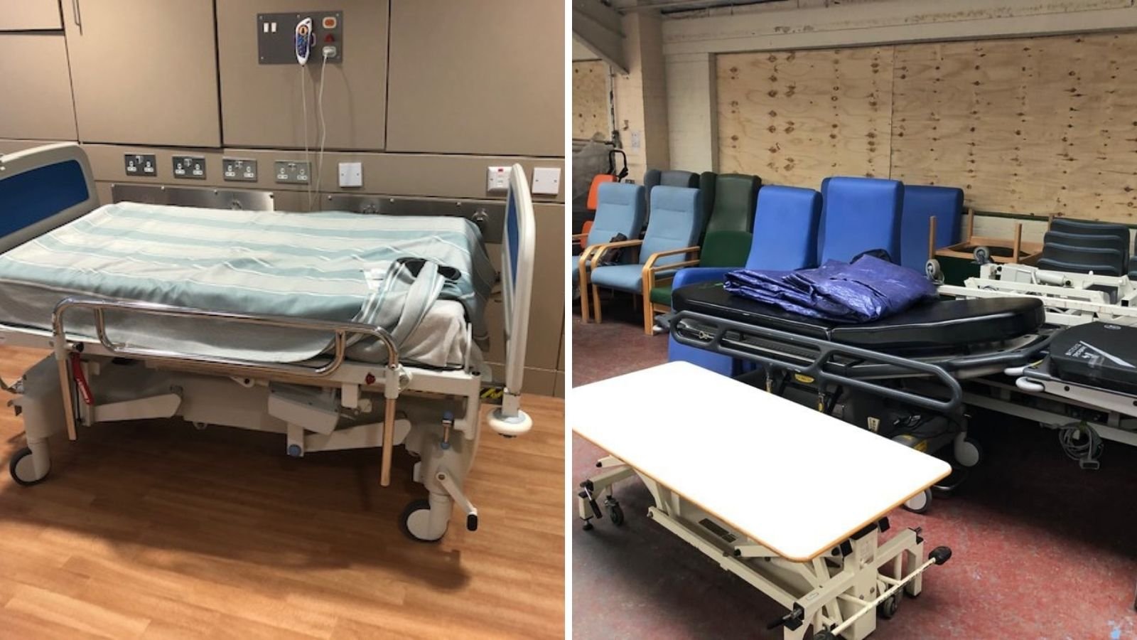 Old medical equipment donated to charities far and wide thanks to Warp